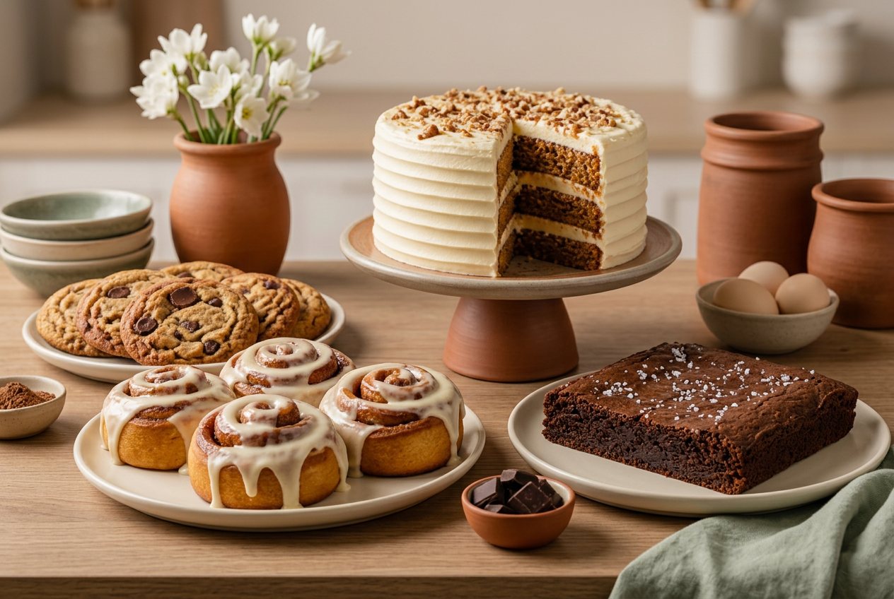 Gourmet cookies, brownies, and pastries baked by The Sweet Spot by Ahj in Dallas