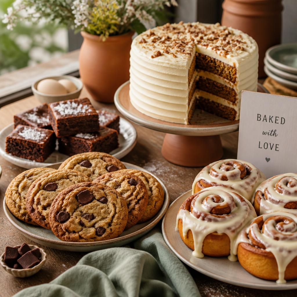 Assorted baked goods from The Sweet Spot by Ahj