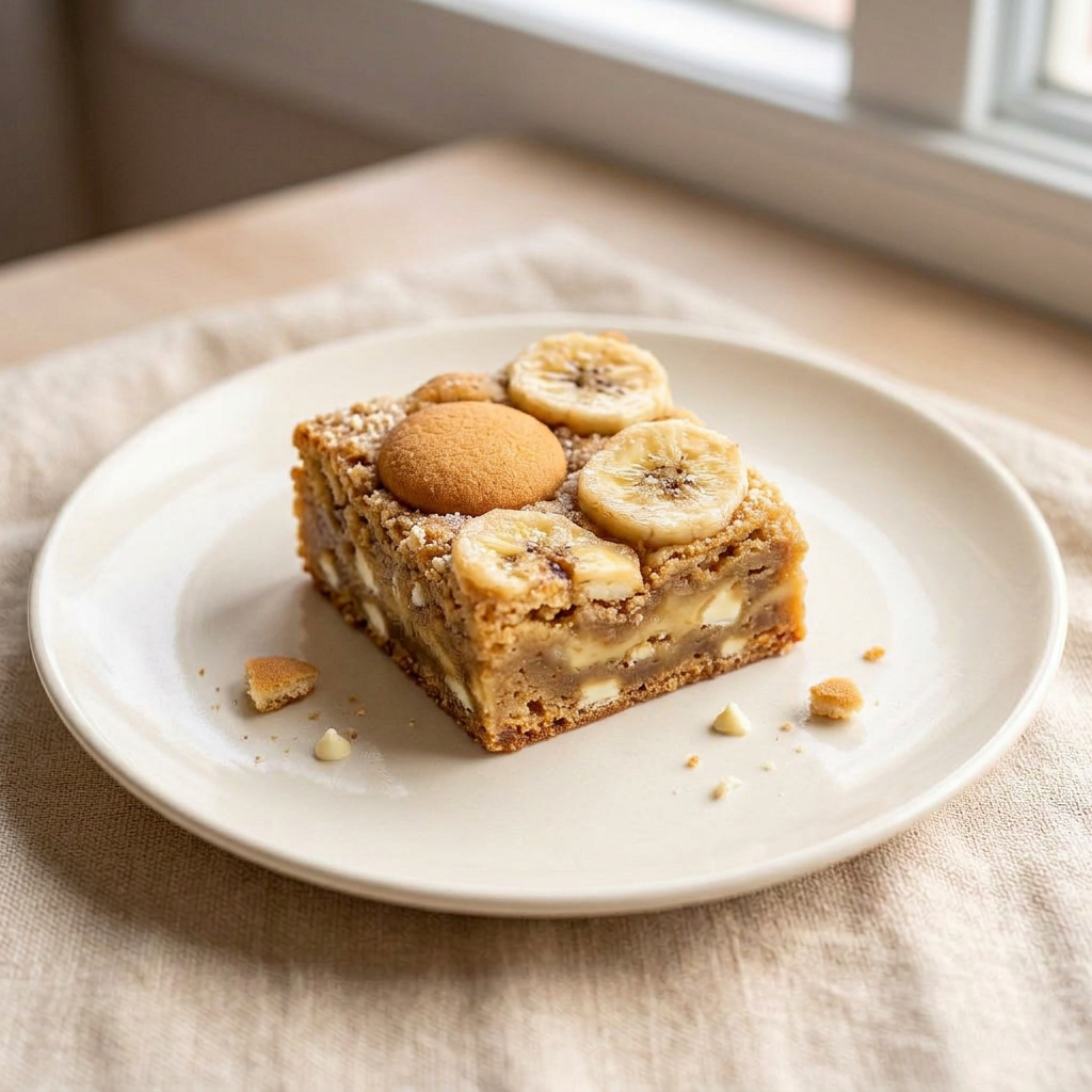 Banana Pudding Blondie