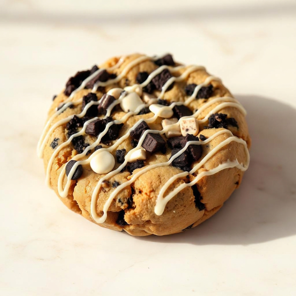 Cookies and cream gourmet cookie